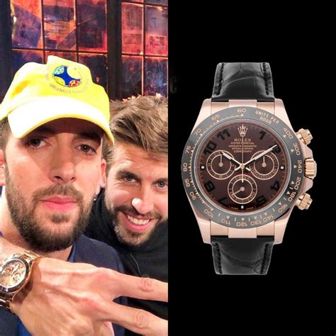 rolex pique|gerard pique wrist watch.